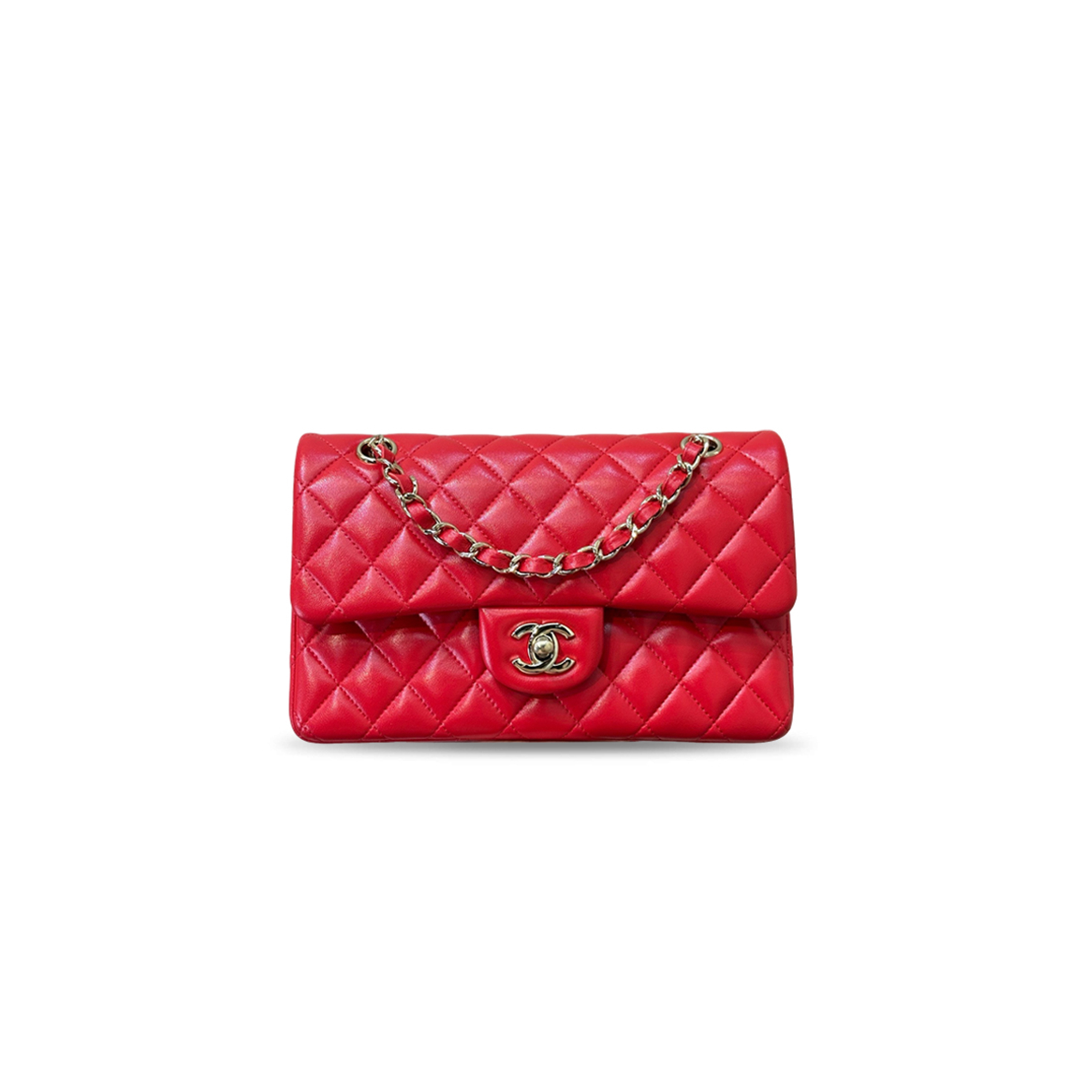 CHANEL CLASSIC DOUBLE FLAP BAG (25.5*15.5*6.5cm)
